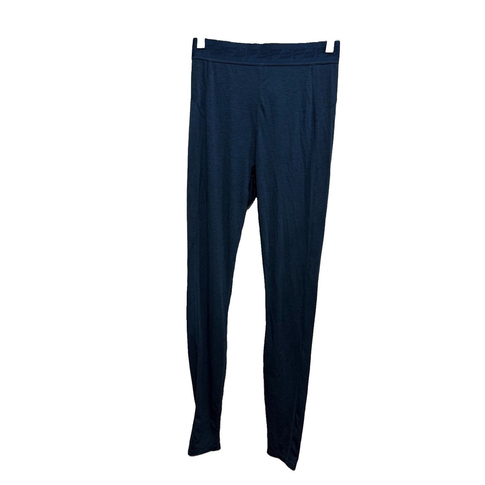 Fabletics Ultra High-Waisted Wool Baselayer Leggings Womens Small teal blue NWT